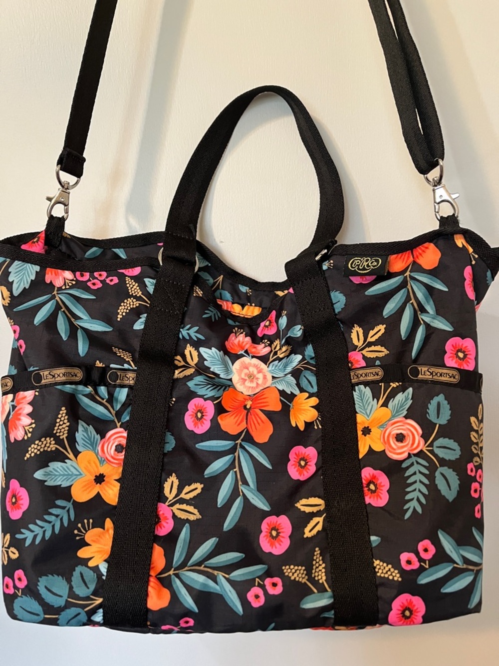 LeSportsac x Rifle Paper Co Marion Floral Tote